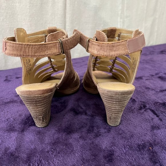 Naturalizer Open Toe Heel Sandals Size 10 - Picture 3 of 4